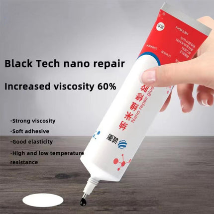 60ml Nano Repair Glue Fast Curing Glue(Black)-garmade.com