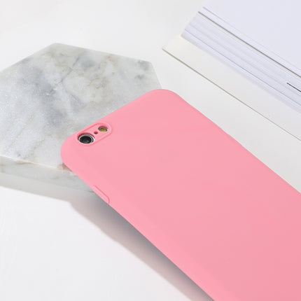 For iPhone 6 Shockproof Frosted TPU Protective Case(Pink)-garmade.com