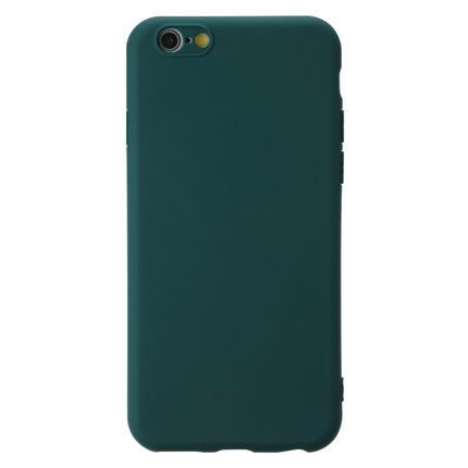 For iPhone 6 Shockproof Frosted TPU Protective Case(Green)-garmade.com