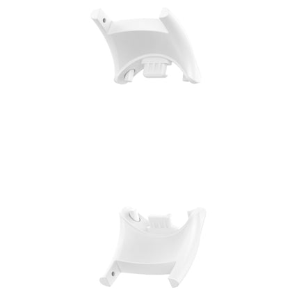 For Xiaomi Mi Band 8 1 Pair PC Plastic Watch Band Connector(White)-garmade.com