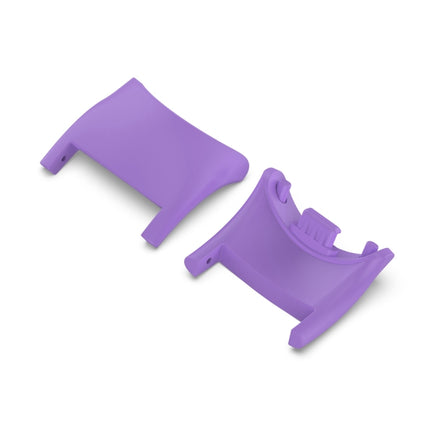 For Xiaomi Mi Band 8 1 Pair PC Plastic Watch Band Connector(Purple)-garmade.com