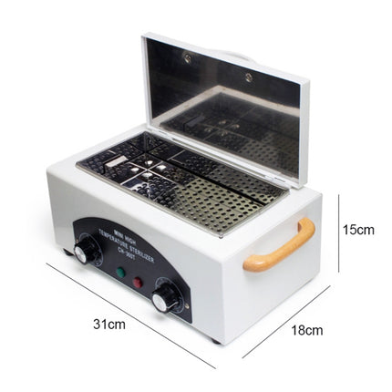 Stainless Steel Household High Temperature Towel Manicure Disinfection Cabinet(EU Plug)-garmade.com