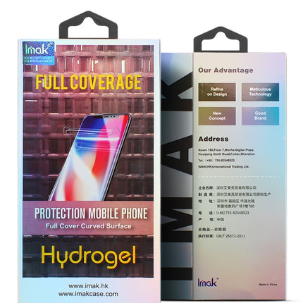For iPhone SE 2020 2 PCS IMAK Hydrogel Film III Full Coverage Screen Protector-garmade.com