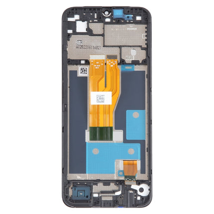 For Realme C30 OEM LCD Screen Digitizer Full Assembly with Frame-garmade.com