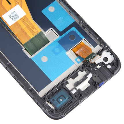 For Realme C33 OEM LCD Screen Digitizer Full Assembly with Frame-garmade.com