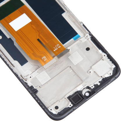 For Realme V20 OEM LCD Screen Digitizer Full Assembly with Frame-garmade.com