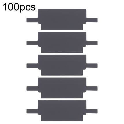 For iPhone 12 / 12 Pro / 12 Pro Max 100set Battery Black Adhesive Strip Sticker-garmade.com