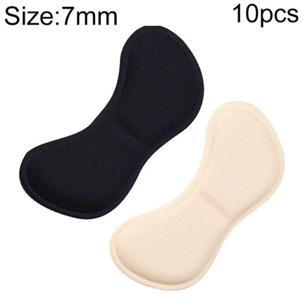 10 Pairs Invisible Anti-wear Butterfly Shape High Heel Stickers Thickened Sponge Heel Stickers, Random Color Delivery, Size:7mm-garmade.com
