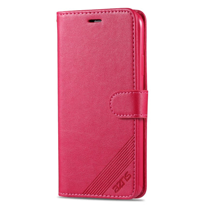 For iPhone 11 AZNS Sheepskin Texture Horizontal Flip Leather Case with Holder & Card Slots & Wallet(Red)-garmade.com