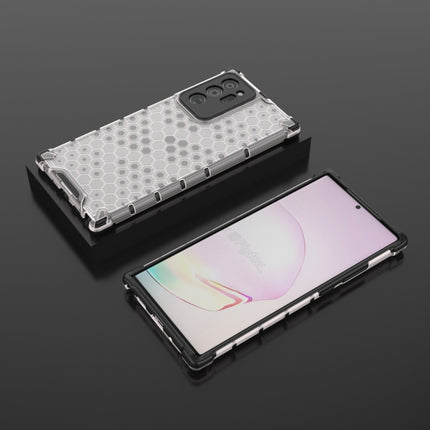 For Samsung Galaxy Note20 Ultra Shockproof Honeycomb PC + TPU Protective Case(White)-garmade.com