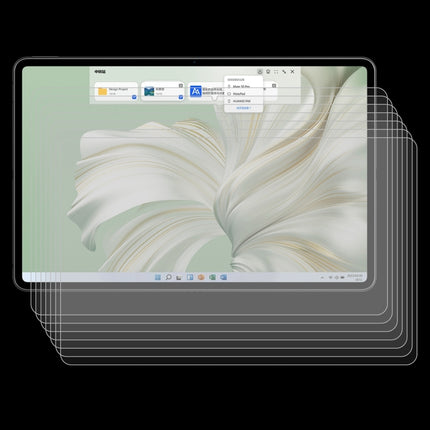 For Huawei MateBook E 2023 25pcs 9H 0.3mm Explosion-proof Tempered Glass Film-garmade.com