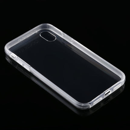 For iPhone XR PC+TPU Ultra-Thin Double-Sided All-Inclusive Transparent Case-garmade.com