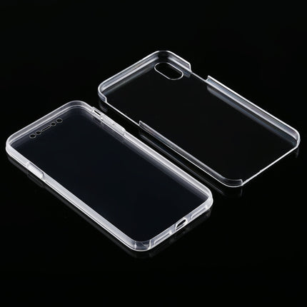 For iPhone XS Max PC+TPU Ultra-Thin Double-Sided All-Inclusive Transparent Case-garmade.com