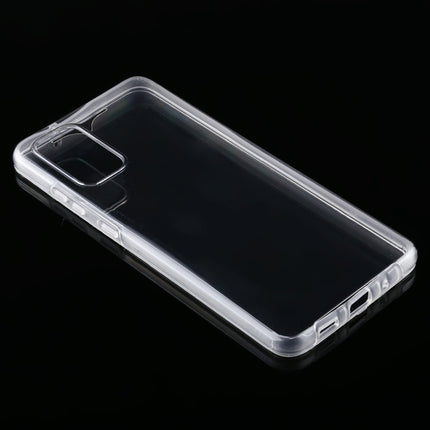 For Samsung Galaxy S20+ PC+TPU Ultra-Thin Double-Sided All-Inclusive Transparent Case-garmade.com