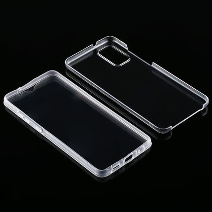 For Samsung Galaxy S20+ PC+TPU Ultra-Thin Double-Sided All-Inclusive Transparent Case-garmade.com