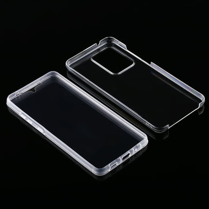 For Samsung Galaxy S20 Ultra PC+TPU Ultra-Thin Double-Sided All-Inclusive Transparent Case-garmade.com