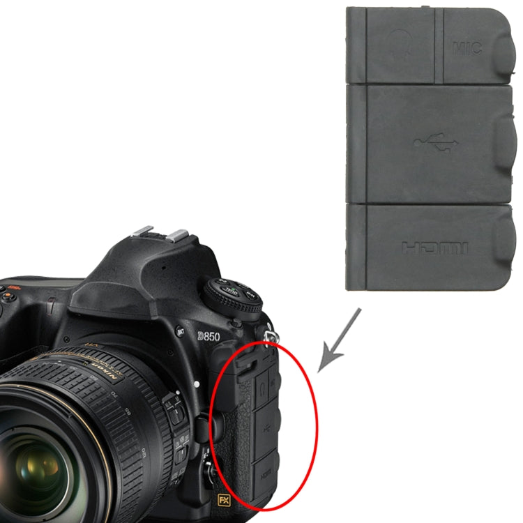 For Nikon D850 OEM USB Cover Cap – Garmade