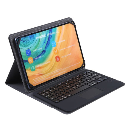 TH10-D For Android & Apple & Windows System 9-10 inch Universal Detachable Touch Bluetooth Keyboard Tablet Case with Stand(Black)-garmade.com