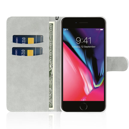 For iPhone 6s / 6 Glitter Powder Horizontal Flip Leather Case with Card Slots & Holder & Lanyard(Pink)-garmade.com