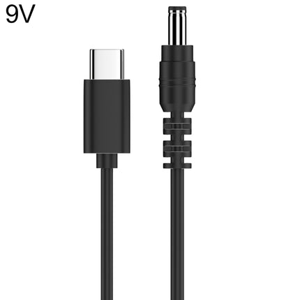 9V 5.5 x 2.1mm DC Power to Type-C Adapter Cable-garmade.com