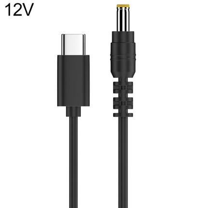 12V 5.5 x 2.5mm DC Power to Type-C Adapter Cable-garmade.com