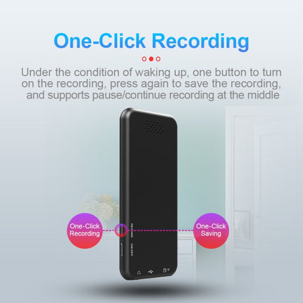 4GB M15 Multi-function Smart Voice Recorder MP3 Hifi Sound Music Player Walkman-garmade.com