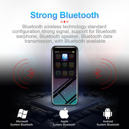 4GB M15 Multi-function Smart Voice Recorder MP3 Hifi Sound Music Player Walkman, Bluetooth Version-garmade.com
