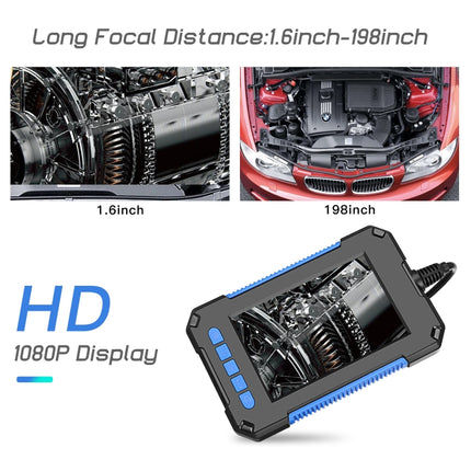 P40 5.5mm HD Blue Waterproof Portable Integrated Hand-held Vertical Screen Industry Endoscope, Length:10m(Hardwire)-garmade.com