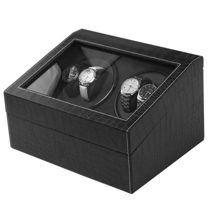 Mechanical Automatic Watch Box Electric Motor Watch Shaker, US Plug-garmade.com