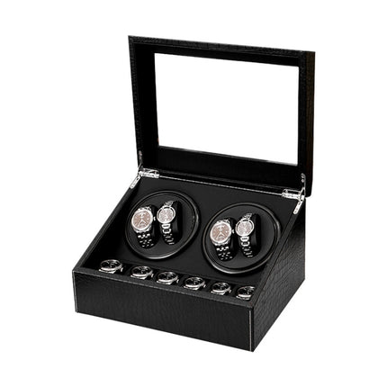 Mechanical Automatic Watch Box Electric Motor Watch Shaker, US Plug-garmade.com