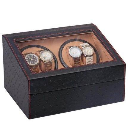 Mechanical Automatic Watch Box Electric Motor Watch Shaker, US Plug-garmade.com