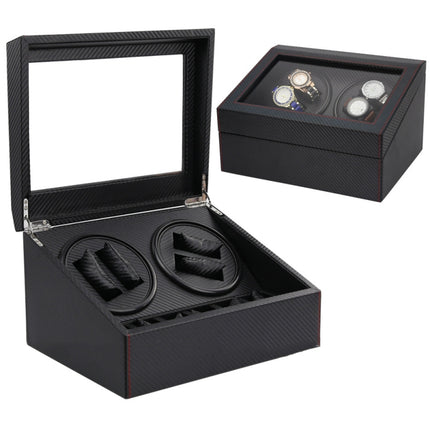 Mechanical Automatic Watch Box Electric Motor Watch Shaker, US Plug-garmade.com