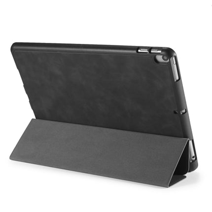 For iPad Pro 10.5 inch DG.MING See Series Horizontal Flip Leather Case with Holder & Pen Holder(Black)-garmade.com