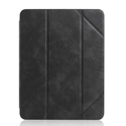 For iPad Mini 5 / 4 DG.MING See Series Horizontal Flip Leather Case with Holder & Pen Holder(Black)-garmade.com
