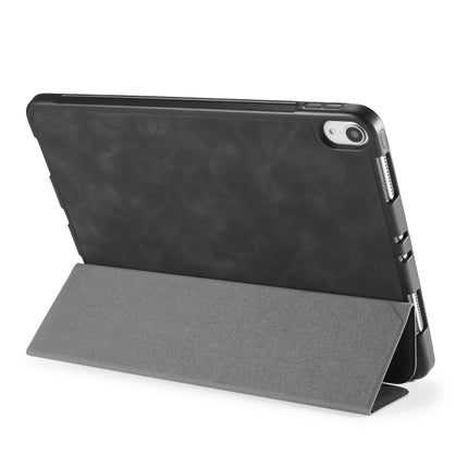 For iPad Pro 11 inch (2018) DG.MING See Series Horizontal Flip Leather Case with Holder & Pen Holder(Black)-garmade.com