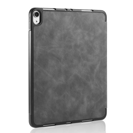 For iPad Pro 11 inch (2018) DG.MING See Series Horizontal Flip Leather Case with Holder & Pen Holder(Grey)-garmade.com