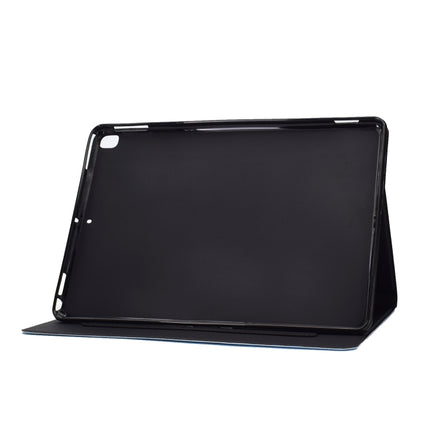 For iPad 10.2 / 10.5 (2017) & Air 10.5 (2019) Voltage Painted Pattern Tablet PC Protective Leather Case with Bracket & Card Slots & Sleep / Wake-up & Anti-skid Strip(Meteor)-garmade.com