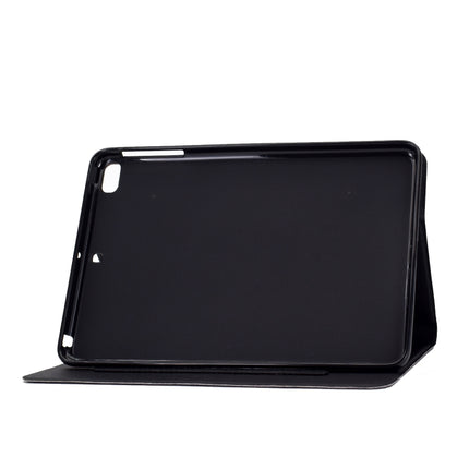 For iPad mini 5 / 4 / 3 / 2 / 1 Voltage Painted Pattern Tablet PC Protective Leather Case with Bracket & Card Slots & Sleep / Wake-up & Anti-skid Strip(Blue Marble)-garmade.com