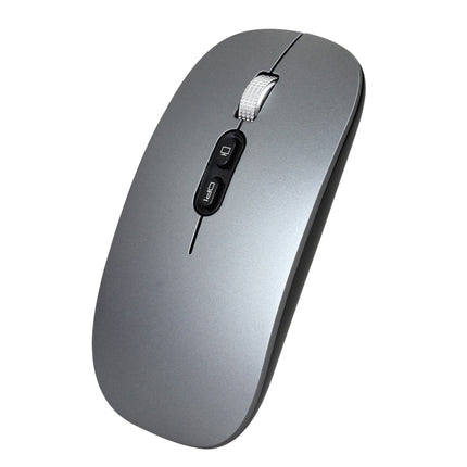 HXSJ M103 1600DPI 2.4GHz Wireless Rechargeable Mouse(Grey)-garmade.com