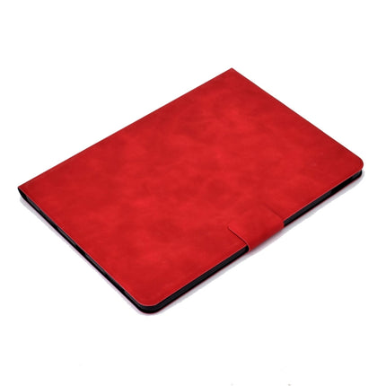 For iPad Pro 11 (2020) & (2018) Cowhide Texture Horizontal Flip Leather Tablet Case with Holder & Card Slots & Sleep / Wake-up Function(Red)-garmade.com