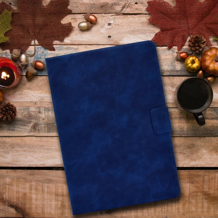 For iPad Pro 11 (2020) & (2018) Cowhide Texture Horizontal Flip Leather Tablet Case with Holder & Card Slots & Sleep / Wake-up Function(Blue)-garmade.com