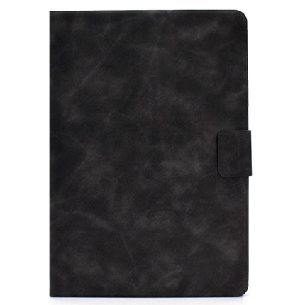 For iPad mini 5 / 4 / 3 / 2 / 1 Cowhide Texture Horizontal Flip Leather Case with Holder & Card Slots & Sleep / Wake-up Function(Grey)-garmade.com