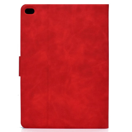 For iPad Air 2 / Air / 9.7 (2018) & (2017) Cowhide Texture Horizontal Flip Leather Case with Holder & Card Slots & Sleep / Wake-up Function(Red)-garmade.com
