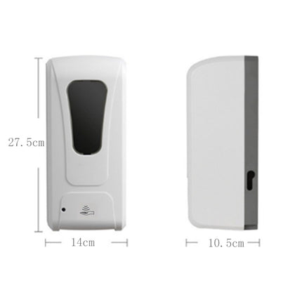 1200ML Automatic Induction Soap Dispenser Non-contact Anti-Virus Soap Dispenser(Spray Type)-garmade.com