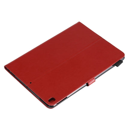 For iPad 10.2 / Air (2019) / Pro 10.5 Cat Bee Embossing Pattern Horizontal Flip Leather Case with Holder & Card Slots & Wallet & Pen Slot & Wake-up / Sleep Function(Red)-garmade.com