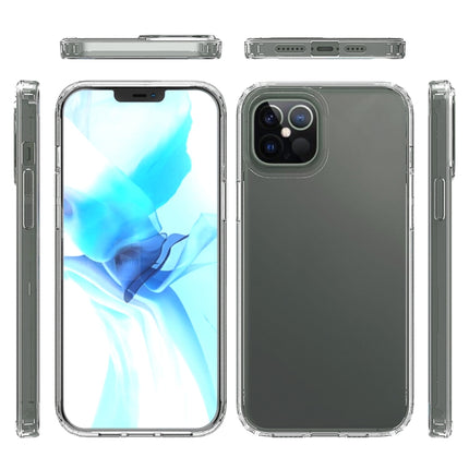 For iPhone 12 Pro Max Shockproof Scratchproof TPU + Acrylic Protective Case(Grey)-garmade.com