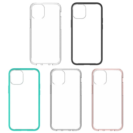 For iPhone 12 mini Shockproof Scratchproof TPU + Acrylic Protective Case(Pink)-garmade.com