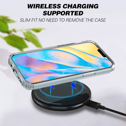 For iPhone 12 mini Shockproof Scratchproof TPU + Acrylic Protective Case(Transparent)-garmade.com