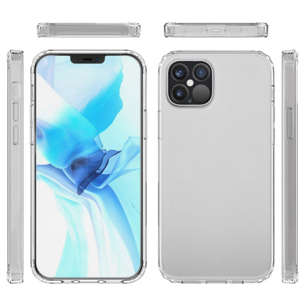 For iPhone 12 / 12 Pro Shockproof Scratchproof TPU + Acrylic Protective Case(Grey)-garmade.com