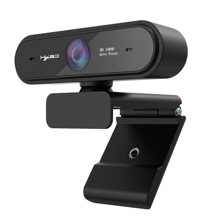 HXSJ S6 HD 1080P 95 Degree Wide-angle High-definition Computer Camera with Microphone(Black)-garmade.com